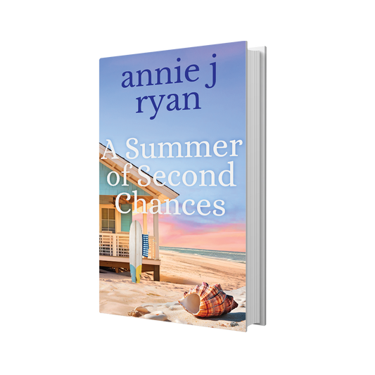 A Summer of Second Chances Paperback, Print book, women's fiction, romance, Family life fiction, Small Town Romance, Contemporary Women's Fiction, Beach Read, Book Club Fiction, 