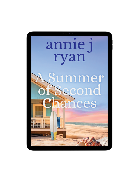 Annie J Ryan, A Summer of Second Chances, Author of women's fiction, romance, suspense, book club reads, beach reads, family life drama, 