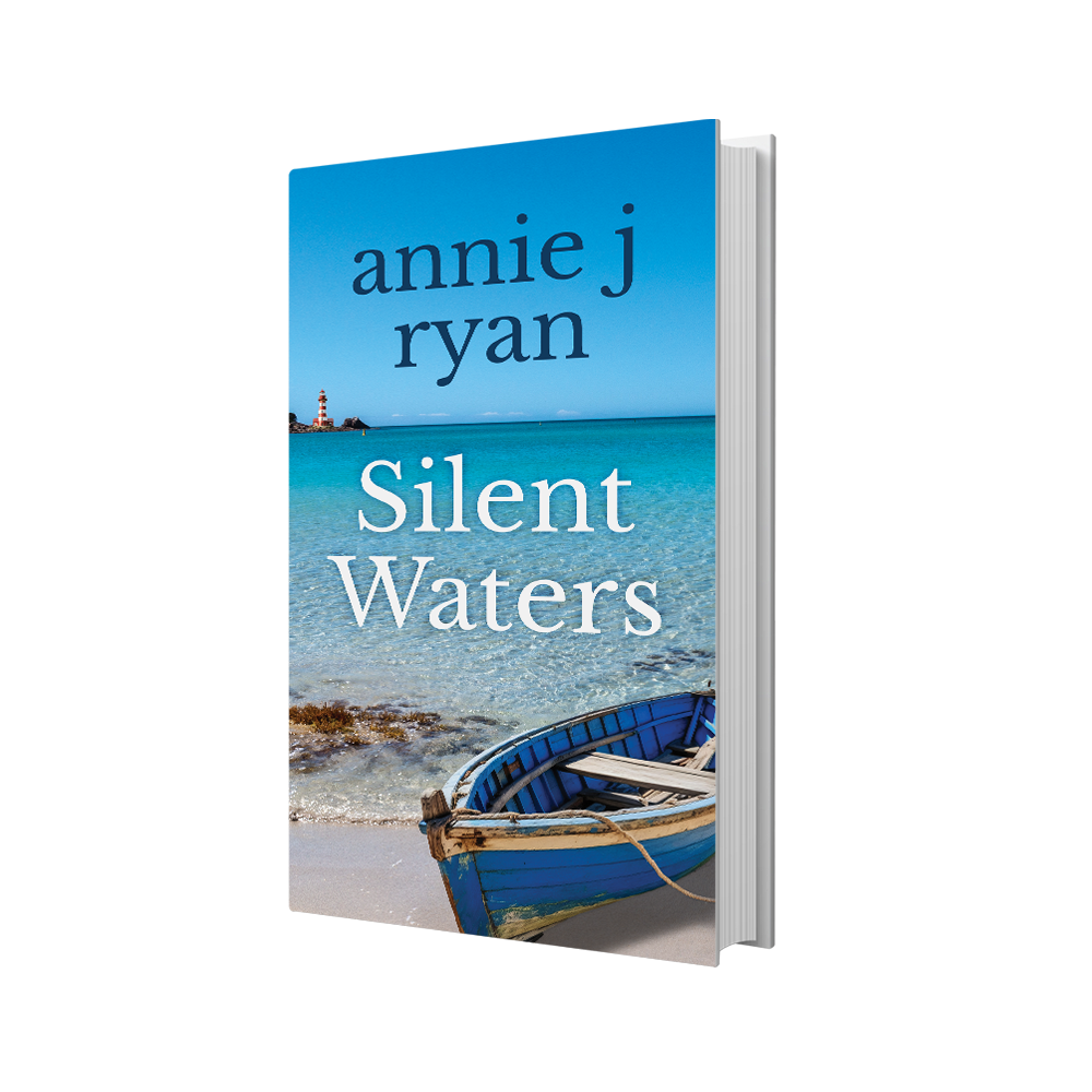 Silent Waters Annie J Ryan, Paperback, Women's Fiction, Romantic Suspense, Family Life Fiction, Domestic Life Fiction, Contemporary Women's Fiction, Beach Book, Book Club Fiction